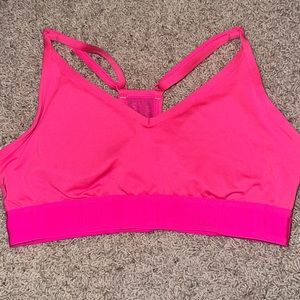 Pink Active Victoria’s Secret size small ultimate lightly lined sports bra